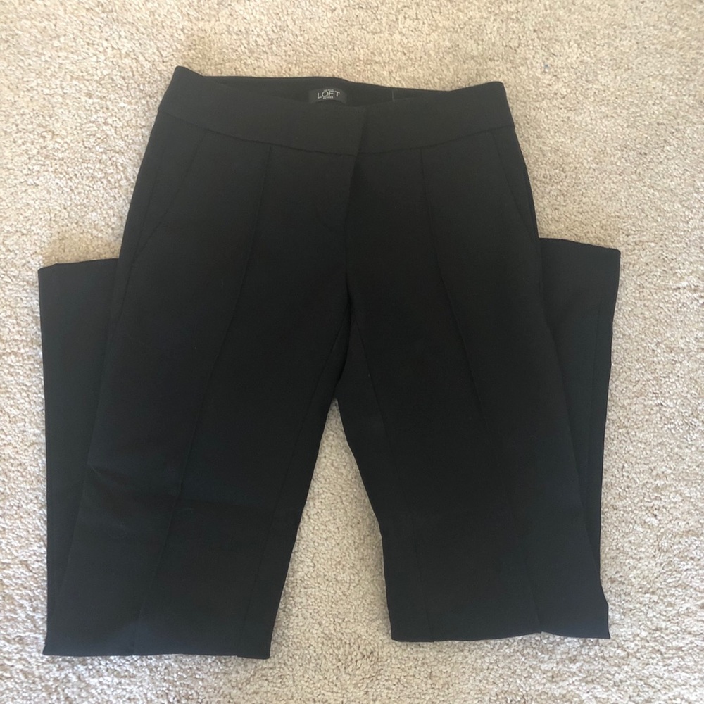 Loft Marissa Straight leg dress pants